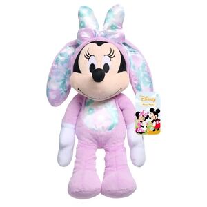 Disney Minnie Mouse Plush Toy - Lavender and White